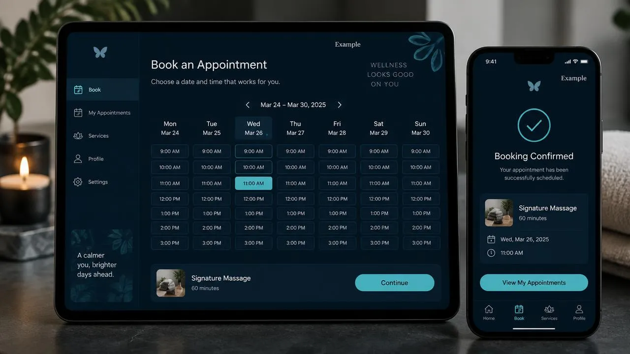 Flutter in use: ai booking assistant